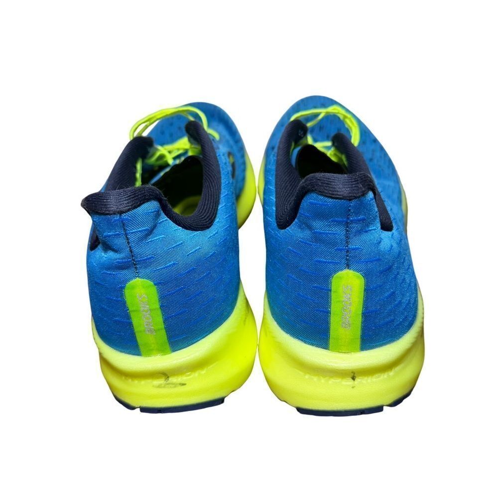 Brooks Men's Blue and Neon Yellow Athletic Shoes Hyperion max size 12 - Picture 3 of 7